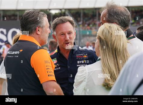 Silverstone UK 09th July 2023 Team Principal Christian Horner