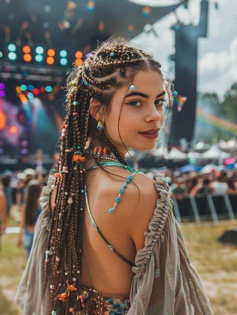 13 Trendy Festival Hairstyles For Coachella And More In 2024 Fashion