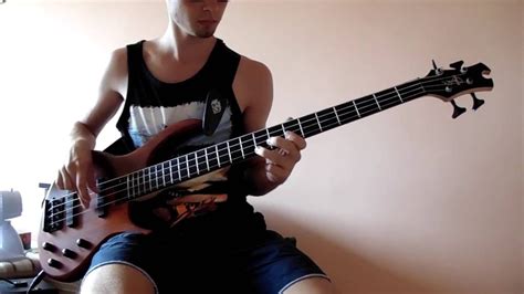 Red Hot Chili Peppers By The Way Bass Cover Youtube