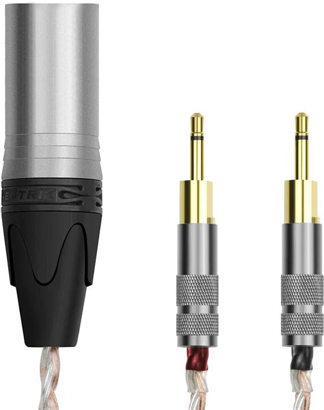 Geekria Apollo N Occ Single Crystal Silver Upgrade Cable Compatible