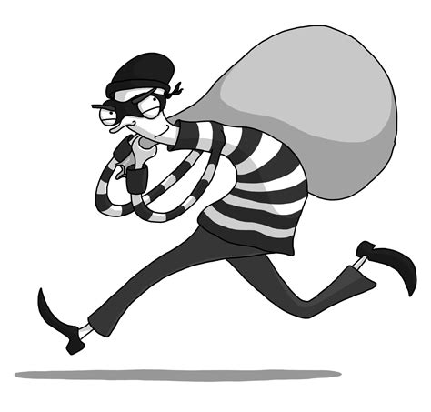 Thief, robber PNG transparent image download, size: 1600x1532px
