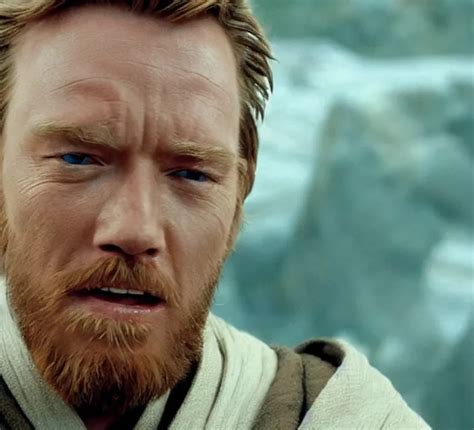 Still Image Of Obi Wan Kenobi Making A Funny Face Stable Diffusion