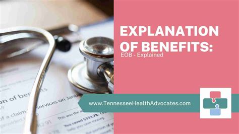 Explanation Of Benefits Eob Explained Tennessee Health Advocates