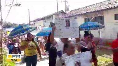 Bom Dia Pará Moradores de Anajás protestam pela demora nas buscas por