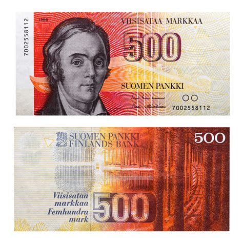 500 mk seteli 1986 - 500 mk 1986 - Viisisataa markkaa seteli