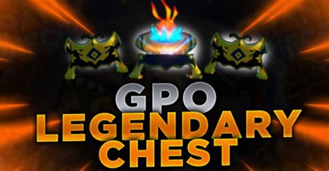 Best Deal GPO 1x Legendary Fruit Chest Fast Delivery Roblox