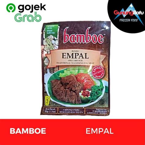 BAMBOE BUMBU EMPAL Lazada Indonesia