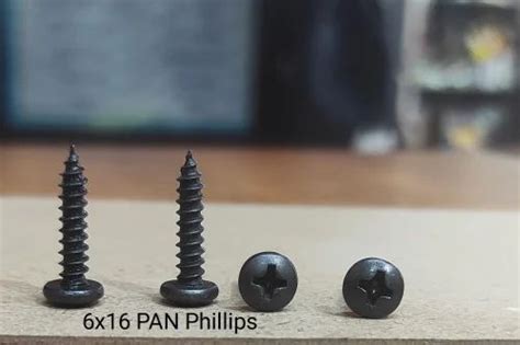 Mild Steel Full Thread Pan Philips Self Tapping Screw X Sheet