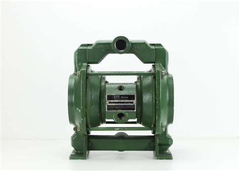 Itt Marlow Aod Snnn Double Air Operated Diaphragm Pump New