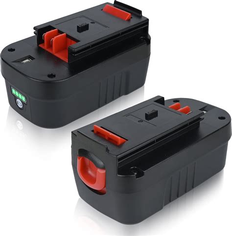 Qwenoer 2pack 18v 60ah Hpb18 Lithium Battery Replacement