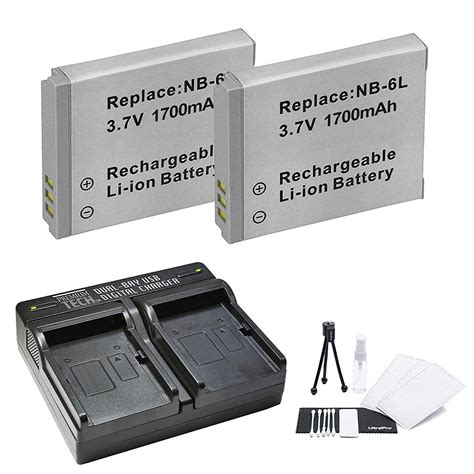 Pack Nb L Nb Lh High Capacity Replacement Battery With Rapid Dual