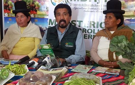 Observatorio Boliviano De Los Recursos Naturales Gobierno Dotará De Semillas A Pequeños