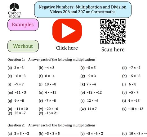 Free Multiplying Signed Numbers Worksheet Download Free Multiplying Signed Numbers Worksheet