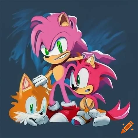 Amy Rose And Tails Sonic X