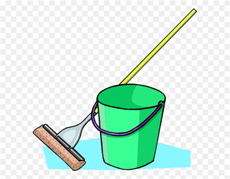 Mop And Bucket Clip Art Free Vector Png Water Bucket Clipart Flyclipart