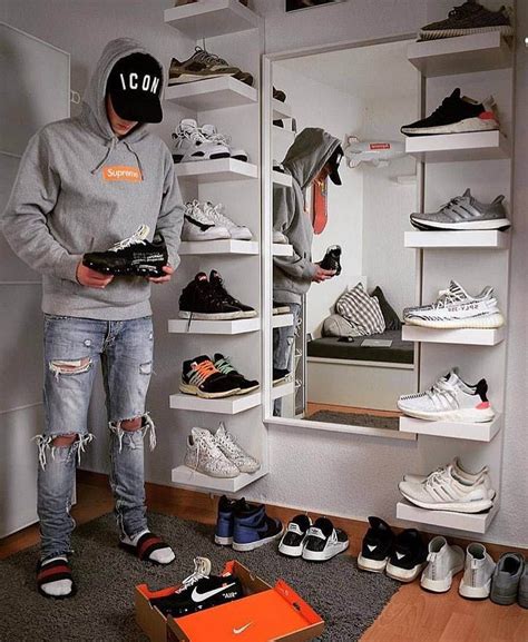 Incredible Shoe Rack Ideas Sneakerhead Room Sneakerhead Bedroom