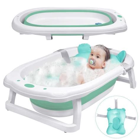 Baignoire B B Antid Rapante Yrhome Pliable Vert Mois Et Plus