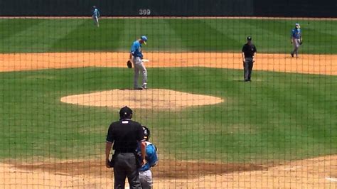 Myrtle Beach Lhp Alex Claudio Vs Winston Salem Lf Courtney Hawkins