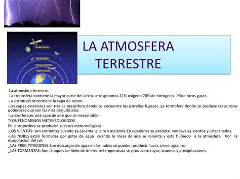 La Atmosfera Ppt Descarga Gratuita