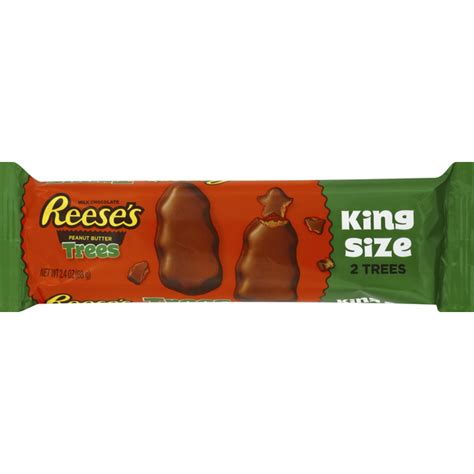 Reese's Milk Chocolate, Peanut Butter, Trees, King Size (2 each ...