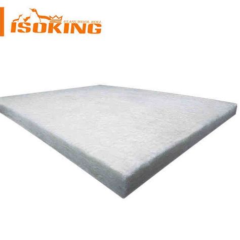 Non Formaldehyde White Glass Wool Insulation