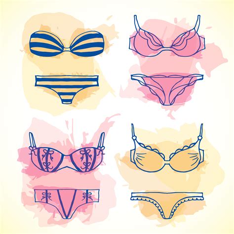 Lingerie Free Vector Art 35928 Free Downloads