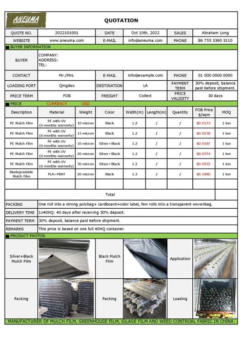 Types Of Mulch Film And Their Applications Aneuma Agricultural Film