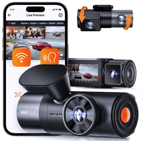 Vantrue N K Quadhd Ch Wifi Gps Graden Dashcam Allcam Jaar