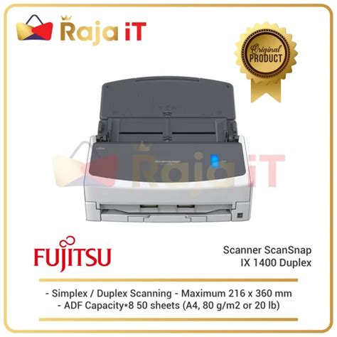 FUJITSU Scanner IX1400 ScanSnap IX 1400 Duplex Scan Snap IX 1400