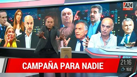 Esteban Trebucq cargó contra los políticos en el marco de las