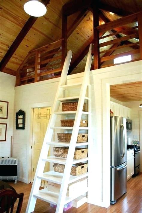 loft ladder ideas - Google Search Tiny House Loft, Tiny House Stairs ...