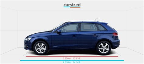 Dimensions Audi A3 2012 2016 Vs Suzuki Swift 2010 2017