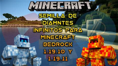 Semilla De Diamantes Infinitos Para Minecraft Bedrock💎😱😱 1 19 10 Pt 4