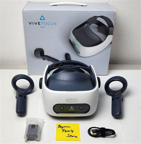 Htc Vive Focus Plus Virtual Reality Headset Kit Dof Vr Enterprise Qc