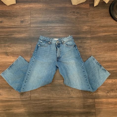 Zara Jeans Zara Size 6 Wide Leg Jeans Poshmark