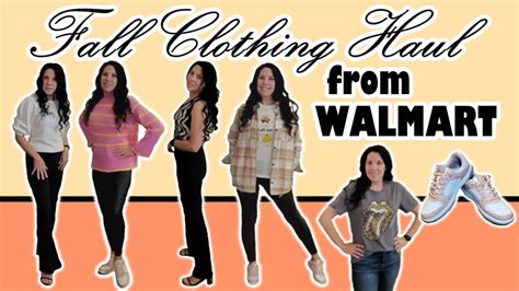 New Fall Fashion Walmart Try On Clothing Haul Affordable Budget