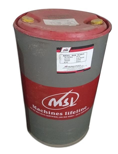 Msl W Semi Synthetic Coolant Oil Packaging Size Liter At