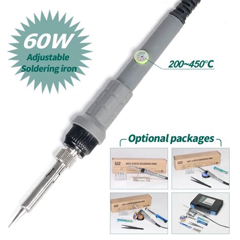 YIHUA 947 II Electric Soldering Iron With 5 Colors Soldering Iron ...