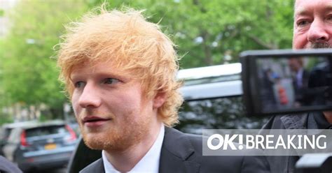 Ed Sheeran Wins Copyright Trial Over Claim Thinking Out Loud Ripped Off Martin Gaye Ok Magazine