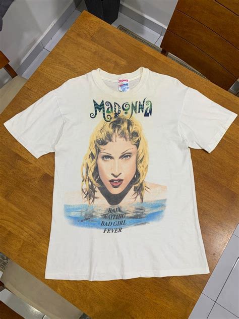 Vintage Madonna Tshirt, Men's Fashion, Tops & Sets, Tshirts & Polo ...