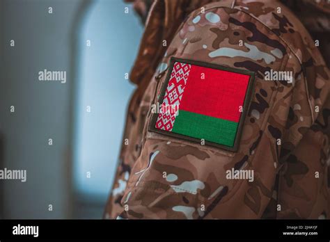 Belarus flag on a military uniform hi-res stock photography and images ...