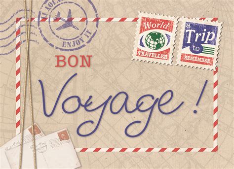 Cartes Voyages Bon Voyage Hallmark