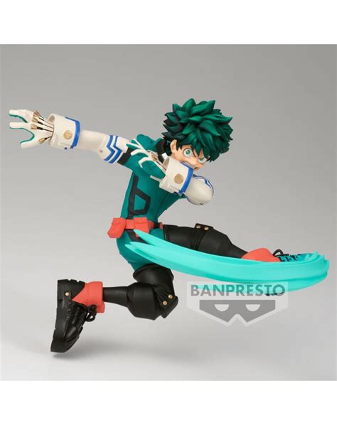 FIGURA BANPRESTO MY HERO ACADEMIA THE AMAZING HEROES IZUKU MIDORIYA PATADA