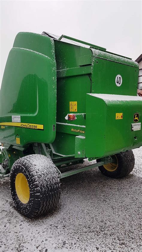 Prasa John Deere 864 Siatka Sznurek Rotor 2013 Rok Stan Idealny