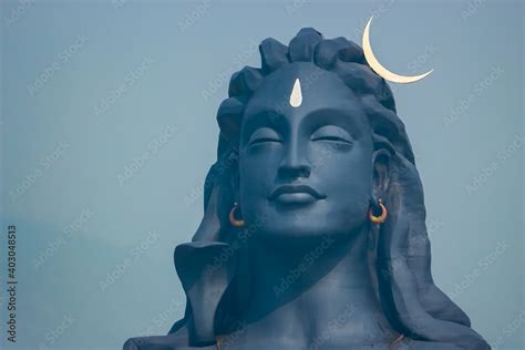 Adiyogi Lord Shiva Statue In Isha Yoga Coimbatore Tamilnadu India Lord Siva Statue Stock