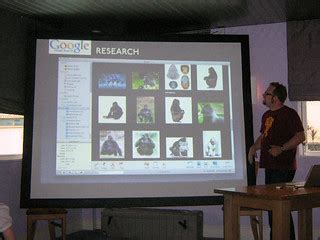 Jon Hicks at Geek in the Park 08: Research for the Silverb… | Flickr