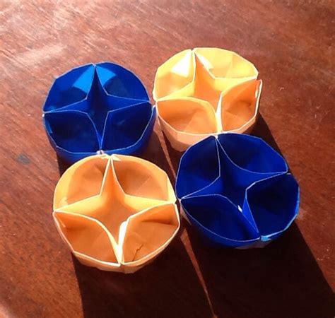 New Origami Round Bowl Proyecto