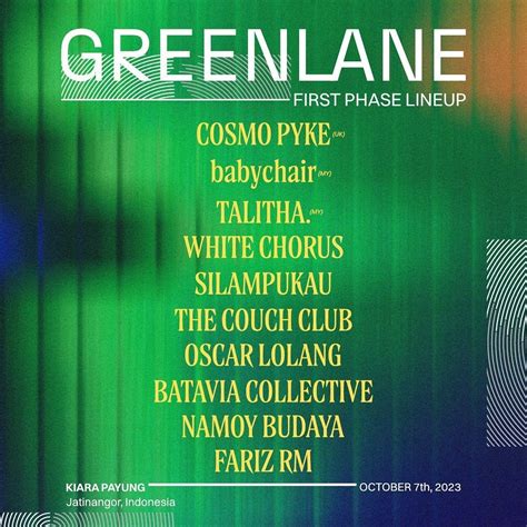 Greenlane Festival What S New Indonesia