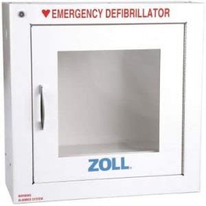 Zoll AED Cabinet with Alarm - Major Supply Corp