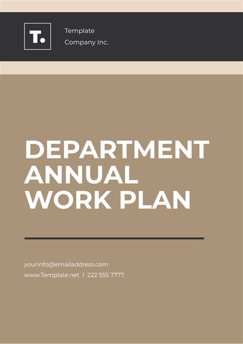 Free Annual Plan Templates And Templates Edit Online And Download